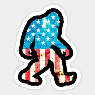 Funny Bigfoot Sticker